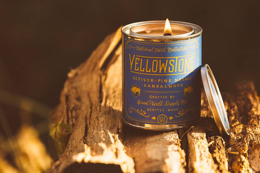 Good & Well Supply Co. - Yellowstone National Park Candle