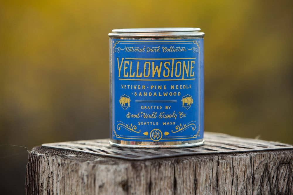 Good & Well Supply Co. - Yellowstone National Park Candle