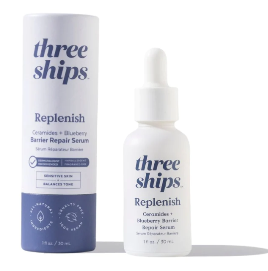 Three Ships Beauty - Replenish Ceramides + Blueberry Barrier Repair Serum
