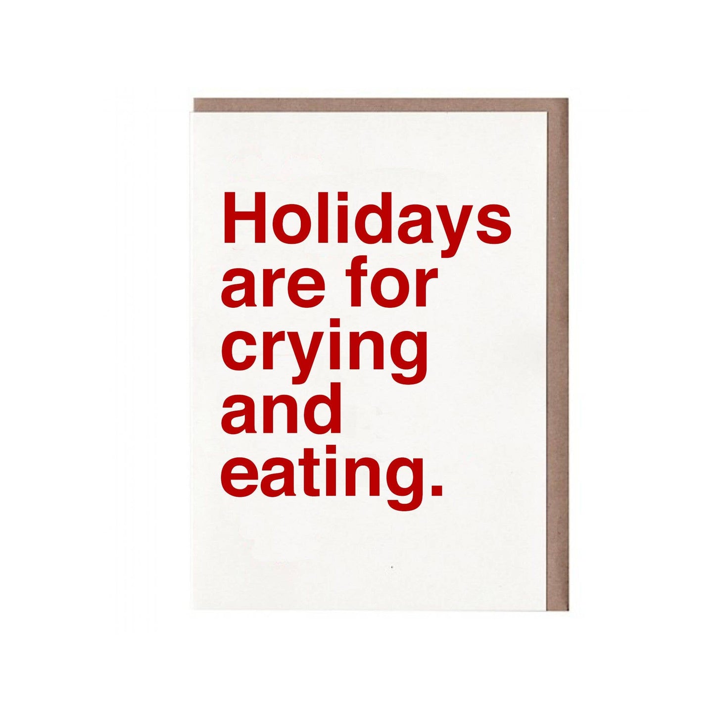 Sad Shop - Holidays Are For Crying And Eating