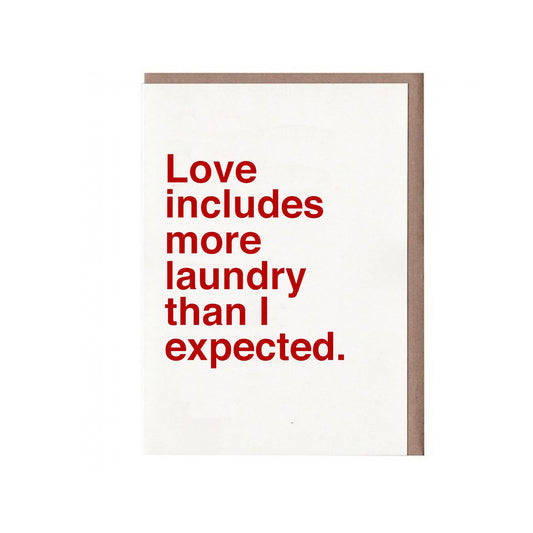 Sad Shop - Love Includes More Laundry Than I Expected
