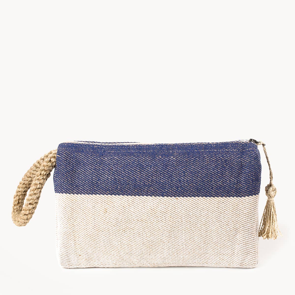 KORISSA - Block A Clutch Handbag - Blue