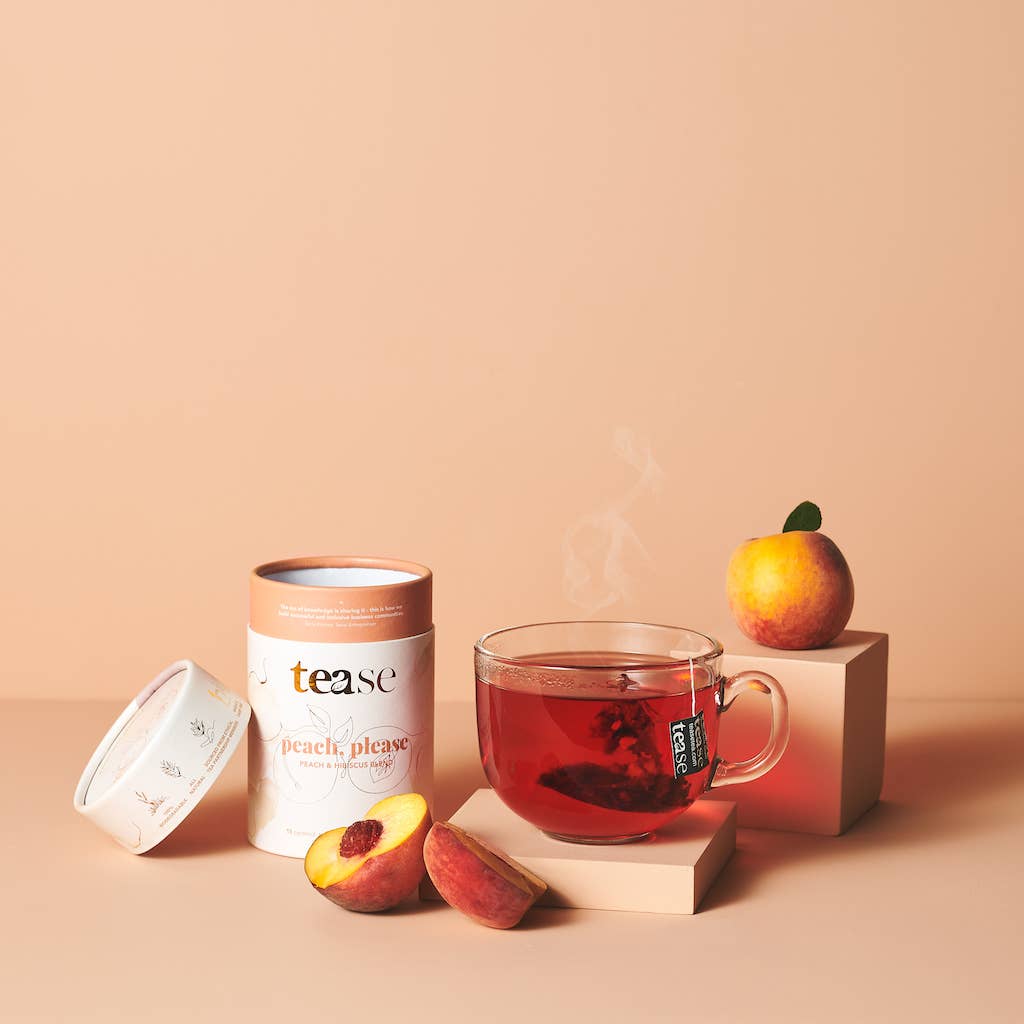 Tease Wellness - Peach, Please, Limited Edition Summer Tea Blend