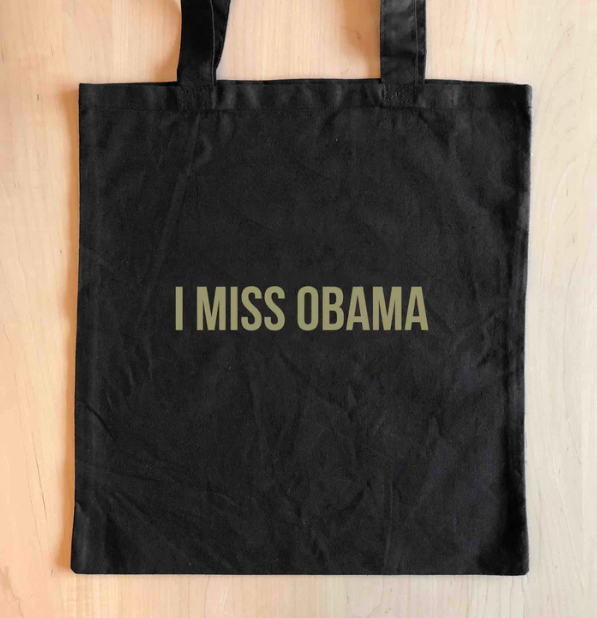 Sad Shop I Miss Obama Tote Bag